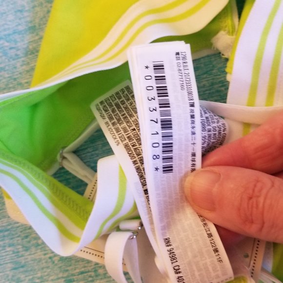 NWT Forever 21 TWO (2) Lime Green Bralettes Small - Picture 8 of 11